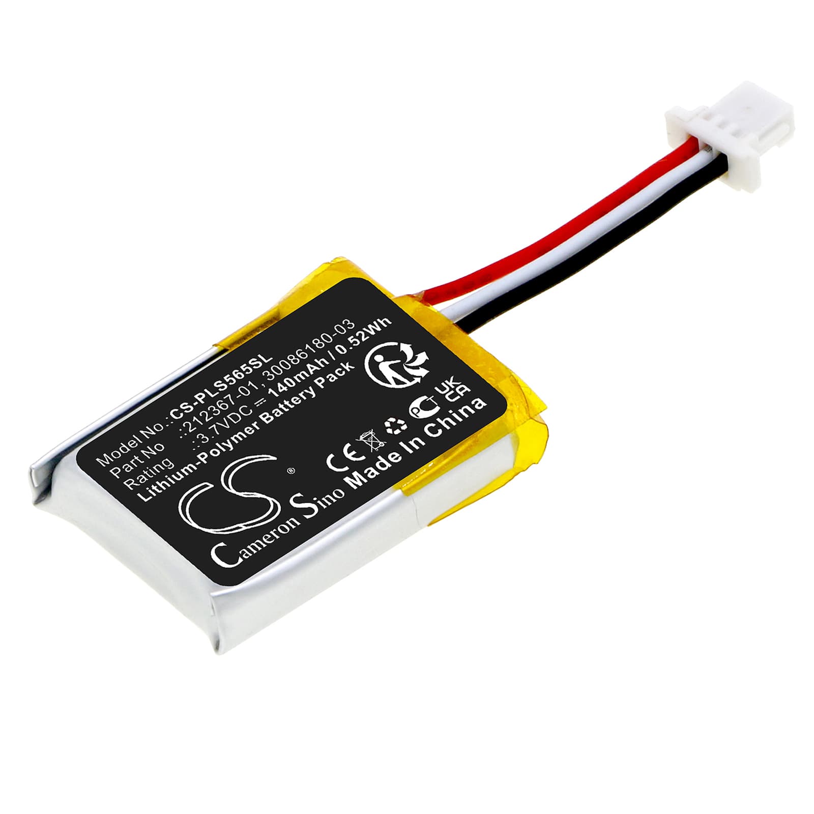 Replacement Battery for Plantronics CS540 - CS-PLS565SL-1.jpg