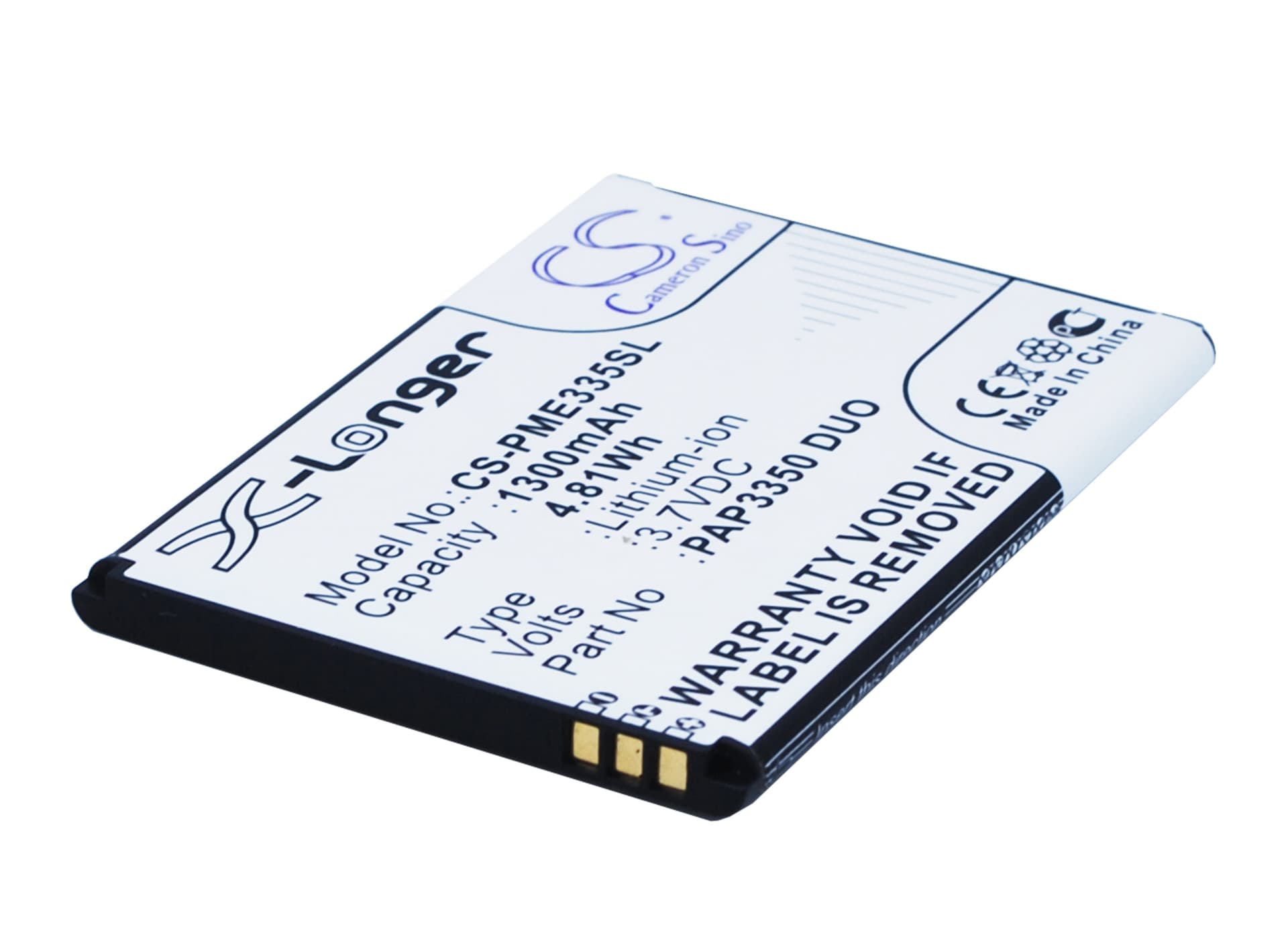 Replacement Battery for Prestigio MultiPhone 3350 Duo