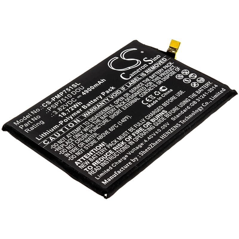 Replacement Battery for Prestigio PSP7510 DOU