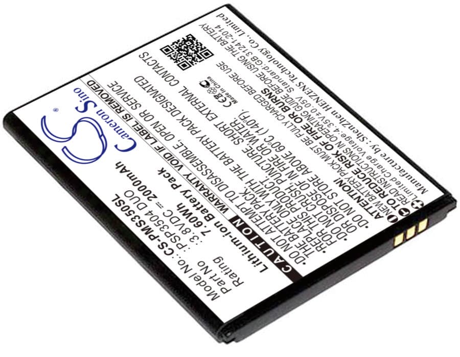Replacement Battery for Prestigio Muze C3