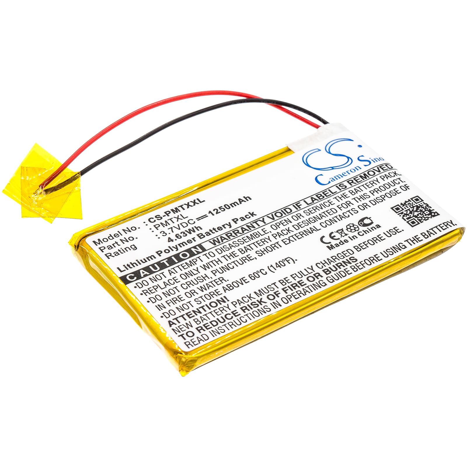 Replacement Battery for Palm Tungsten TX - CS-PMTXXL-1.jpg