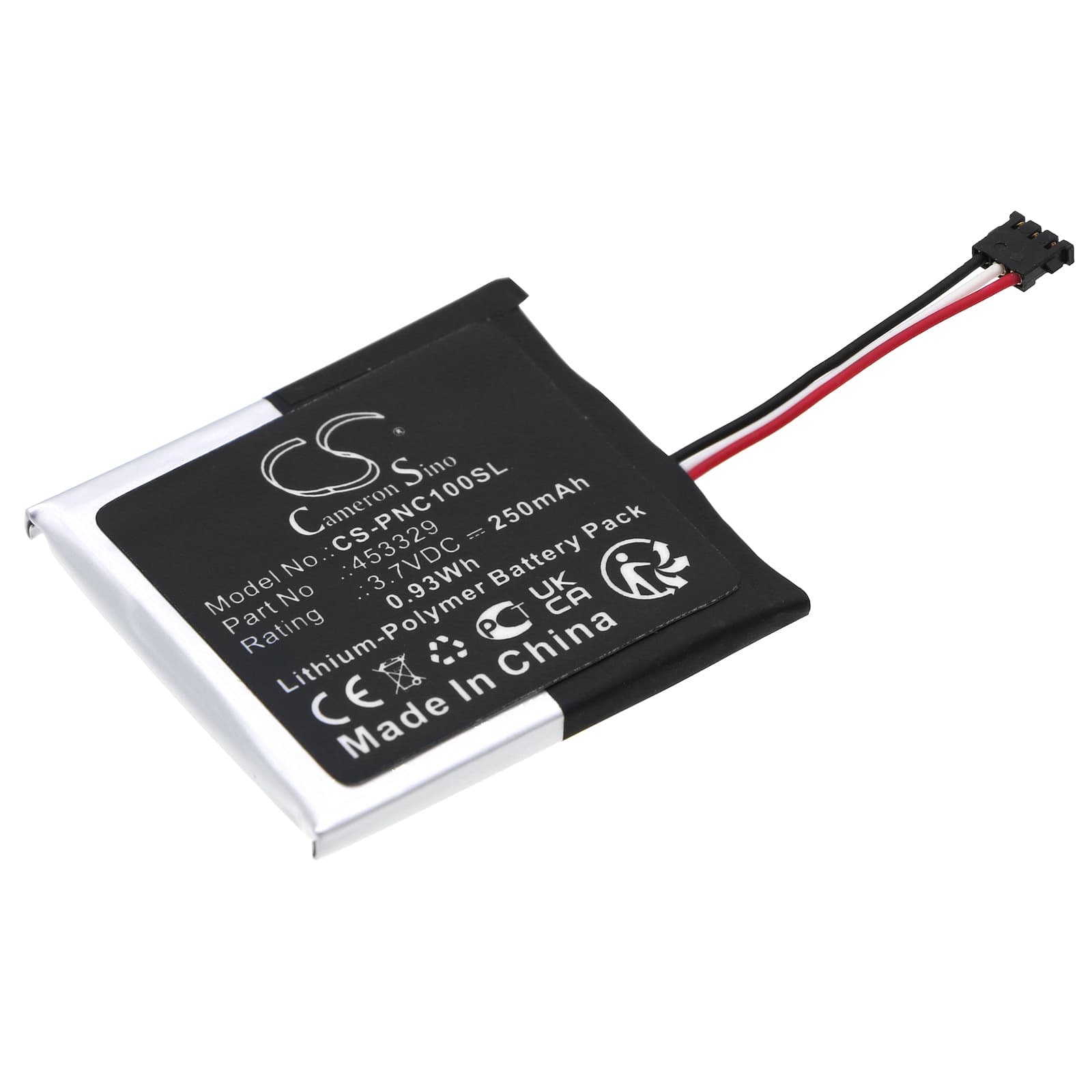 Replacement Battery for Phonak iCube 1 Wireless Hearing Aid Programmer - CS-PNC100SL-1.jpg