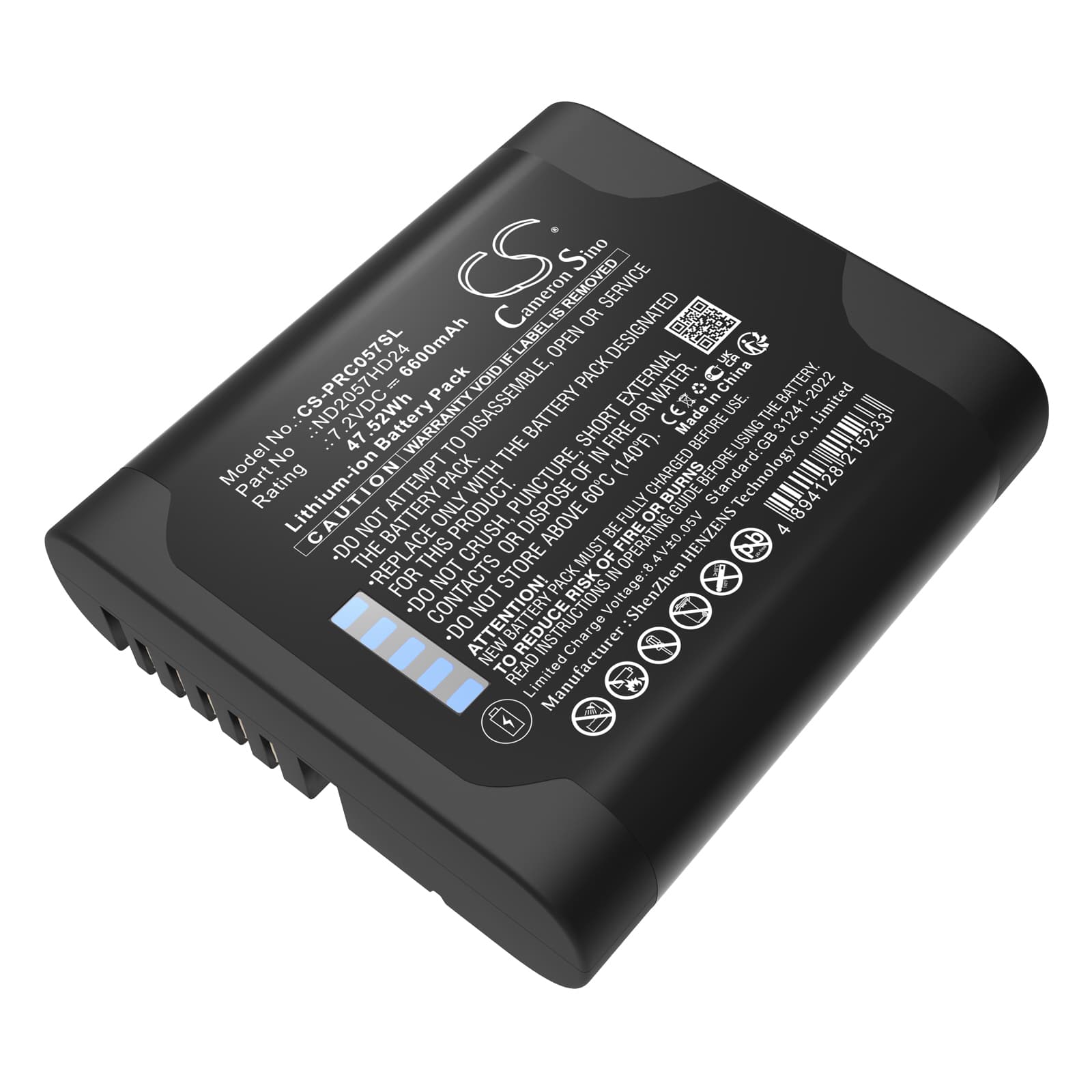 Replacement Battery for Panametrics PT900 - CS-PRC057SL-1.jpg