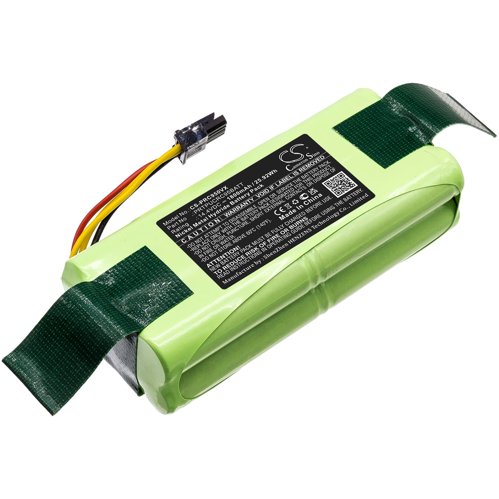 Replacement Battery for Pyle PUCRC95 - CS-PRC950VX-1.jpg
