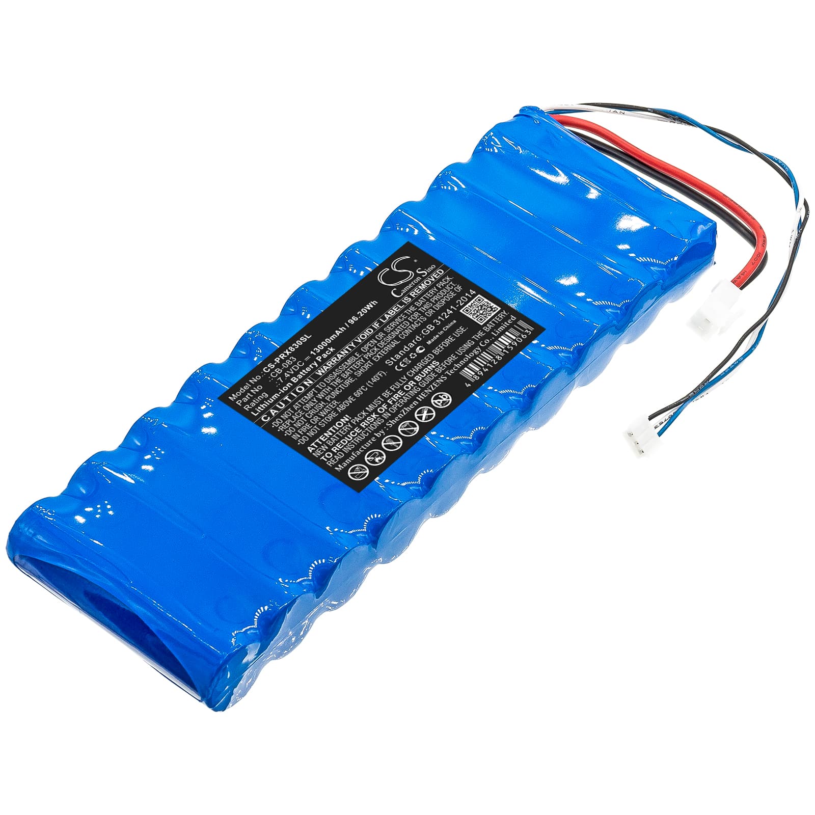 Replacement Battery for Promax HD Ranger - CS-PRX830SL-1.jpg