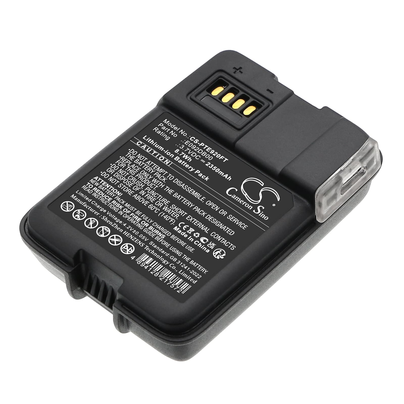 Replacement Battery for Petzl Swift RL - CS-PTE920FT-1.jpg