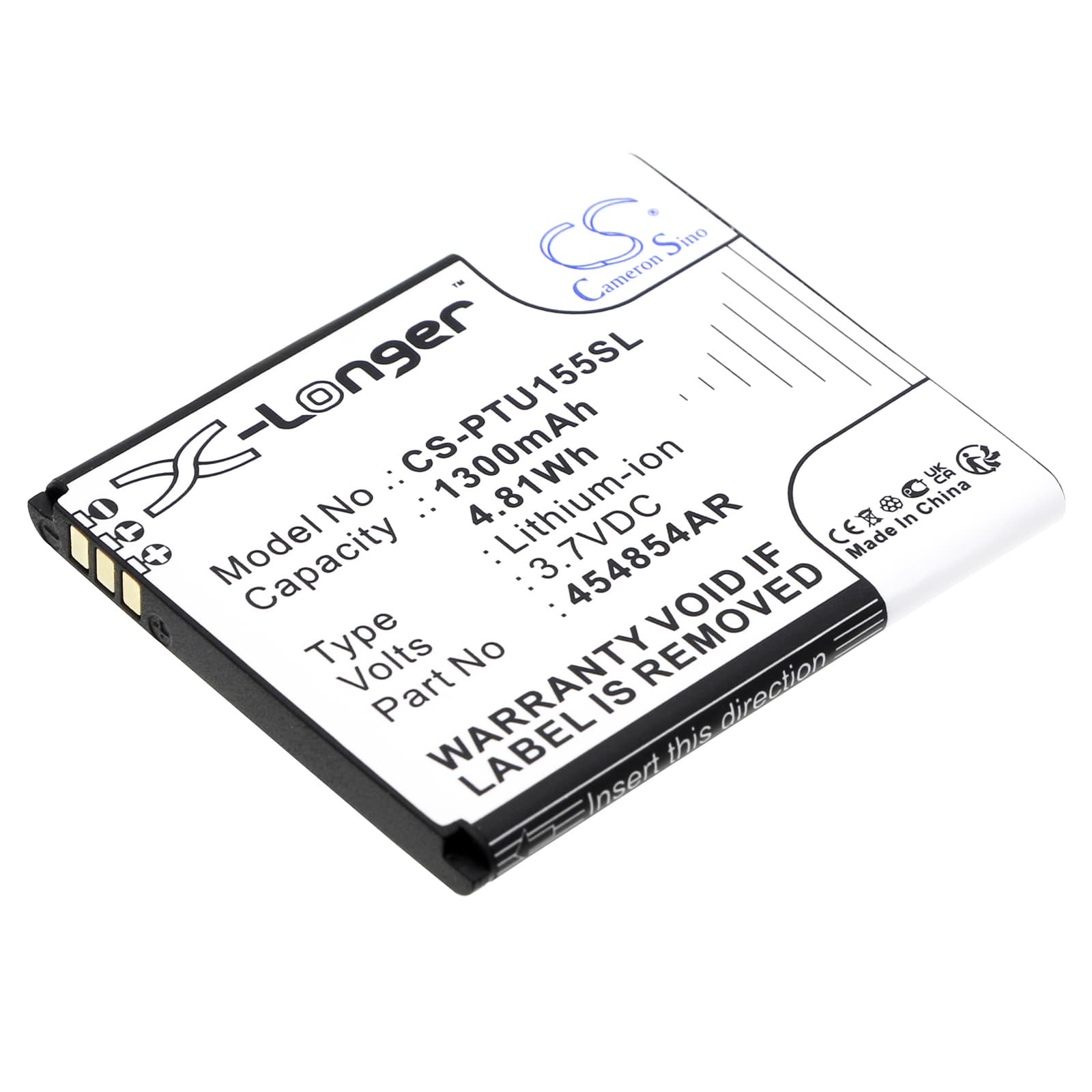 Replacement Battery for Panasonic KX-TU150 - CS-PTU155SL-1.jpg
