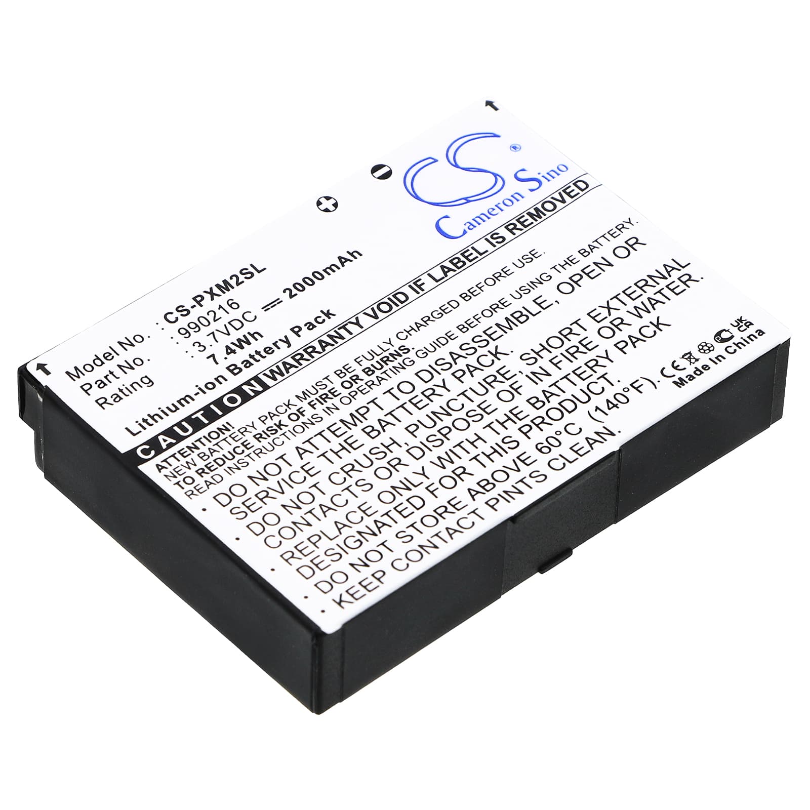 Replacement Battery for Pioneer GEX-INN01 - CS-PXM2SL-1.jpg