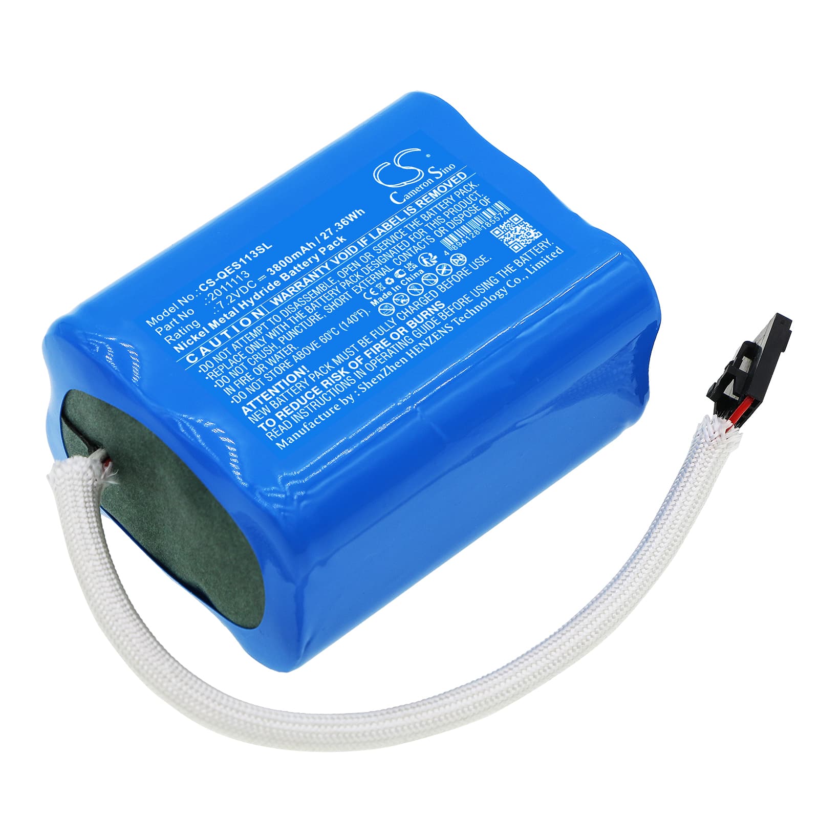 Replacement Battery for QED Environmental Systems - CS-QES113SL-1.jpg