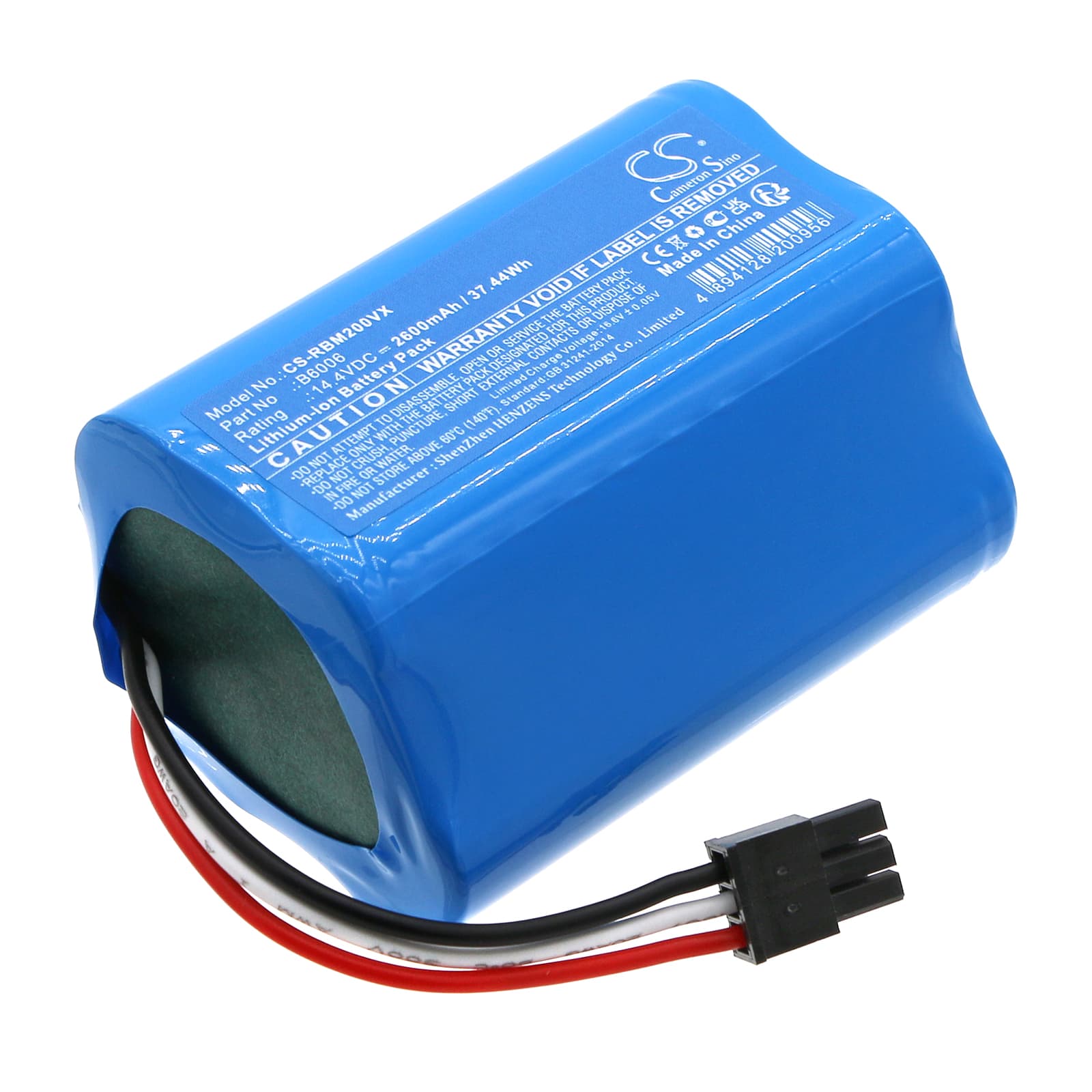 Replacement Battery for RobZone Moppy 2.0 - CS-RBM200VX-1.jpg