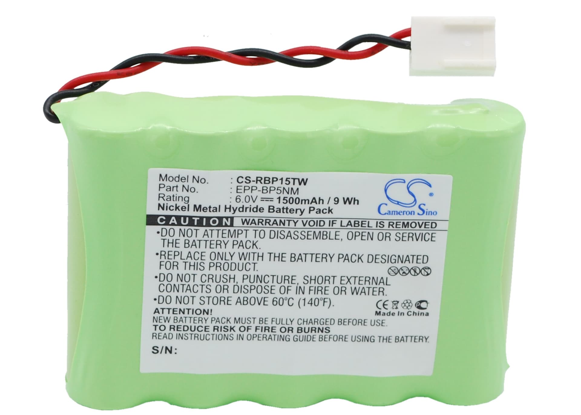 Replacement Battery for Ritron BP5NM - CS-RBP15TW-1.jpg