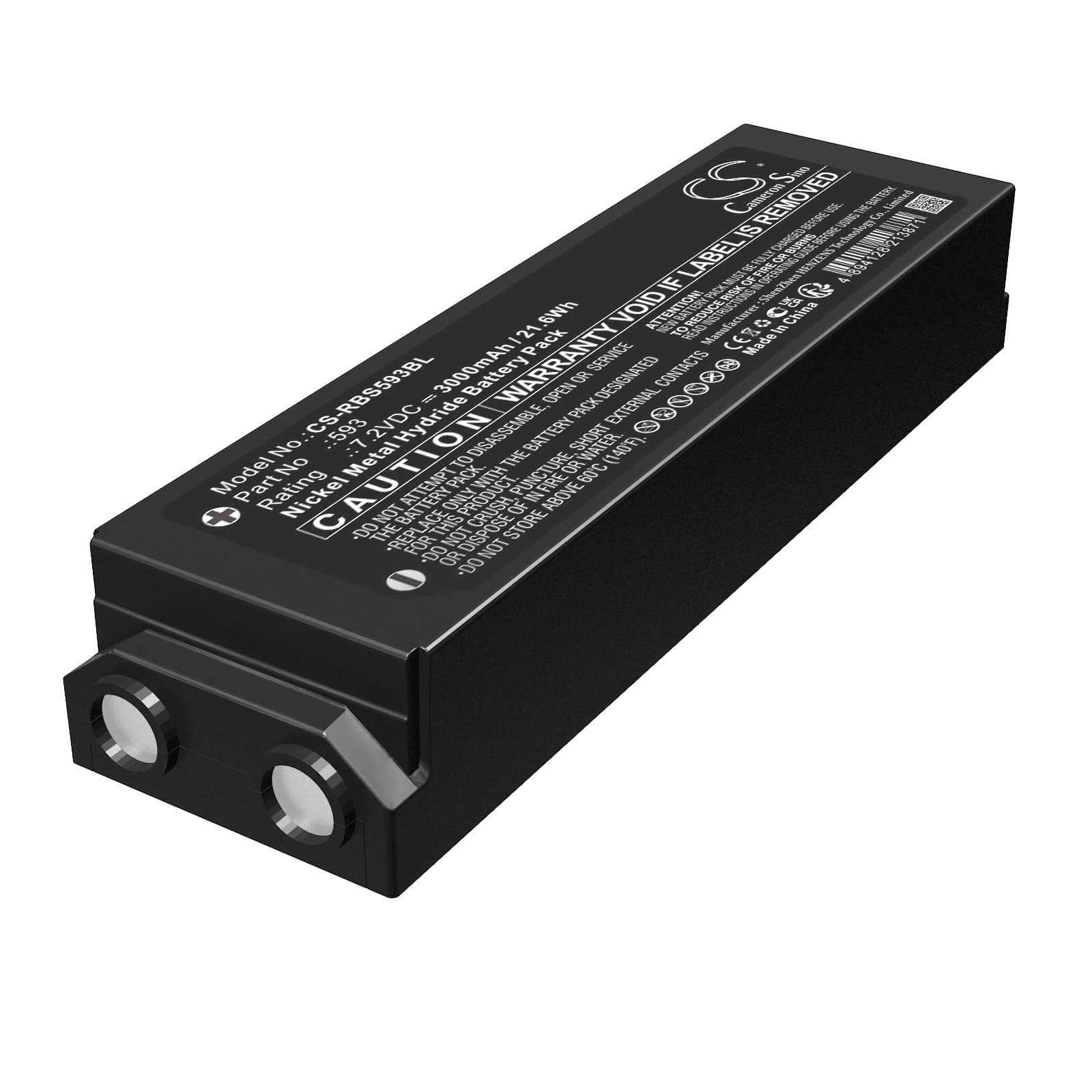 Replacement Battery for Scanreco 590 - CS-RBS593BL-1.jpg