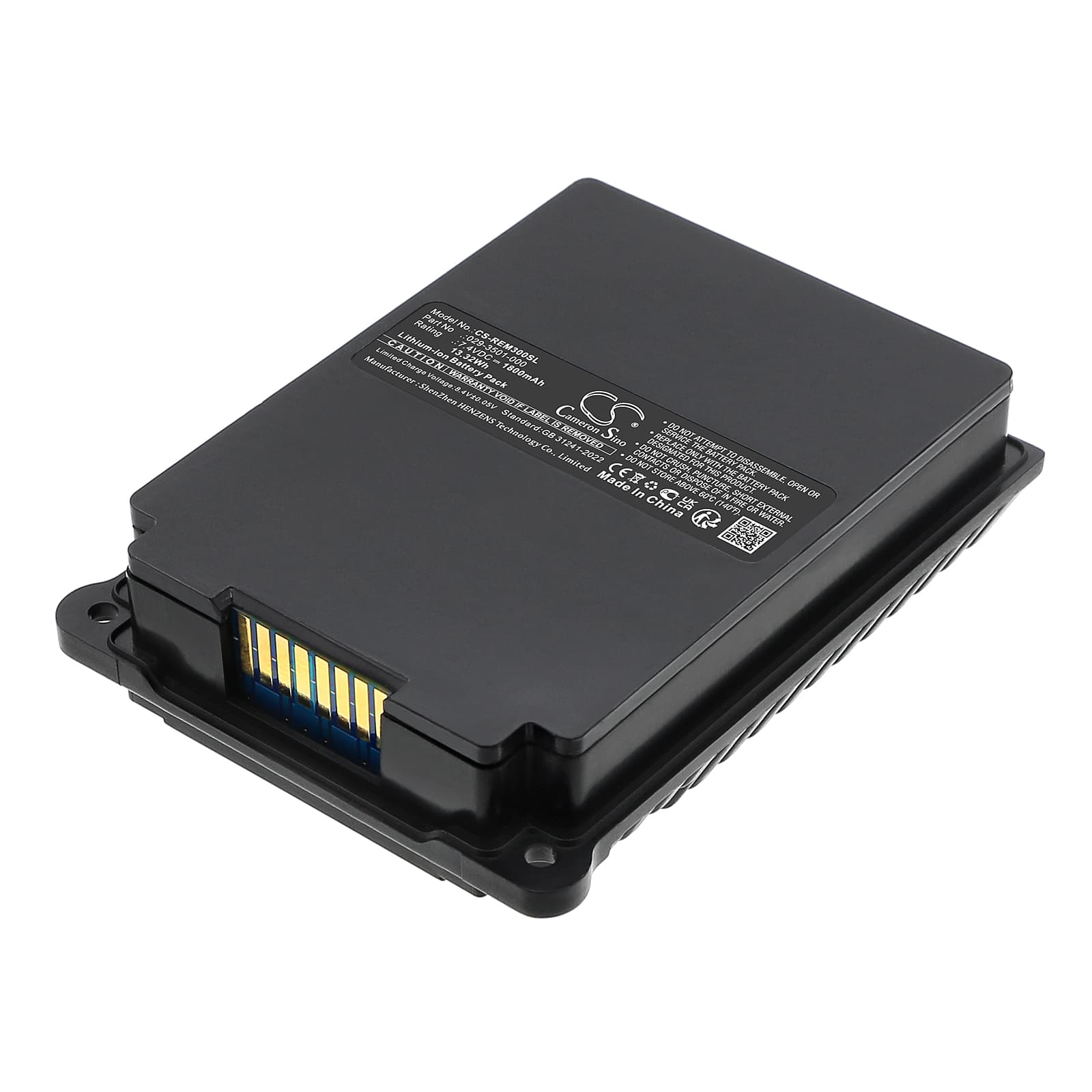 Replacement Battery for RAE Systems RAE029-0695000 - CS-REM300SL-1.jpg
