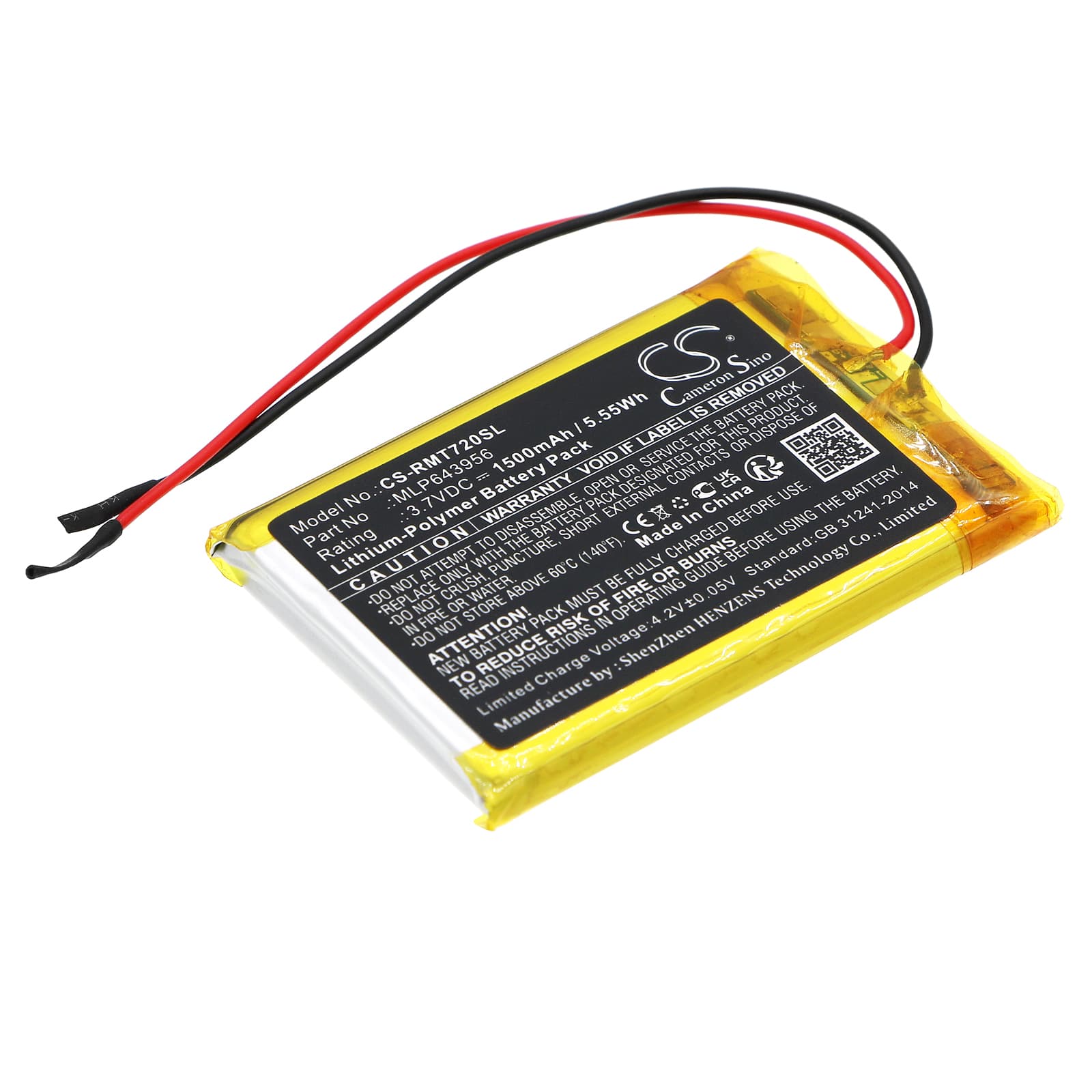 Replacement Battery for Rand McNally TND-720