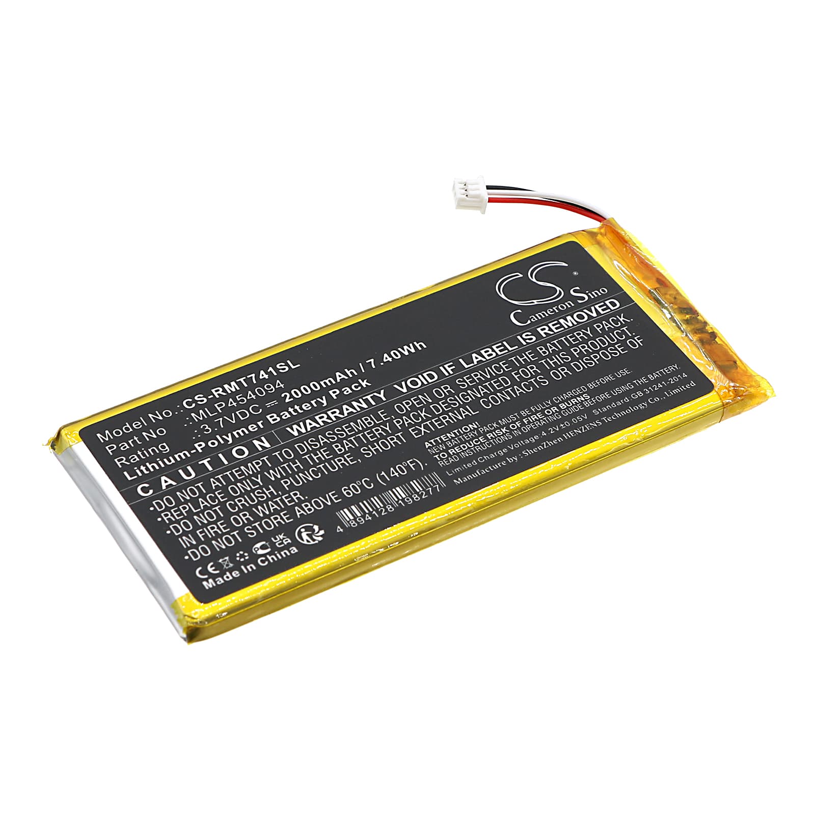 Replacement Battery for Rand McNally TND-740C - CS-RMT741SL-1.jpg