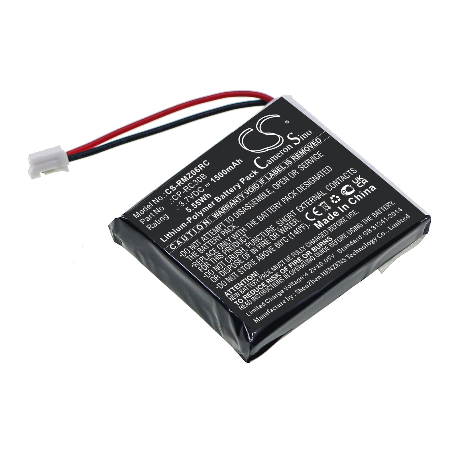 Replacement Battery for Razer Mamba RC30-013601 - CS-RMZ06RC-1.jpg