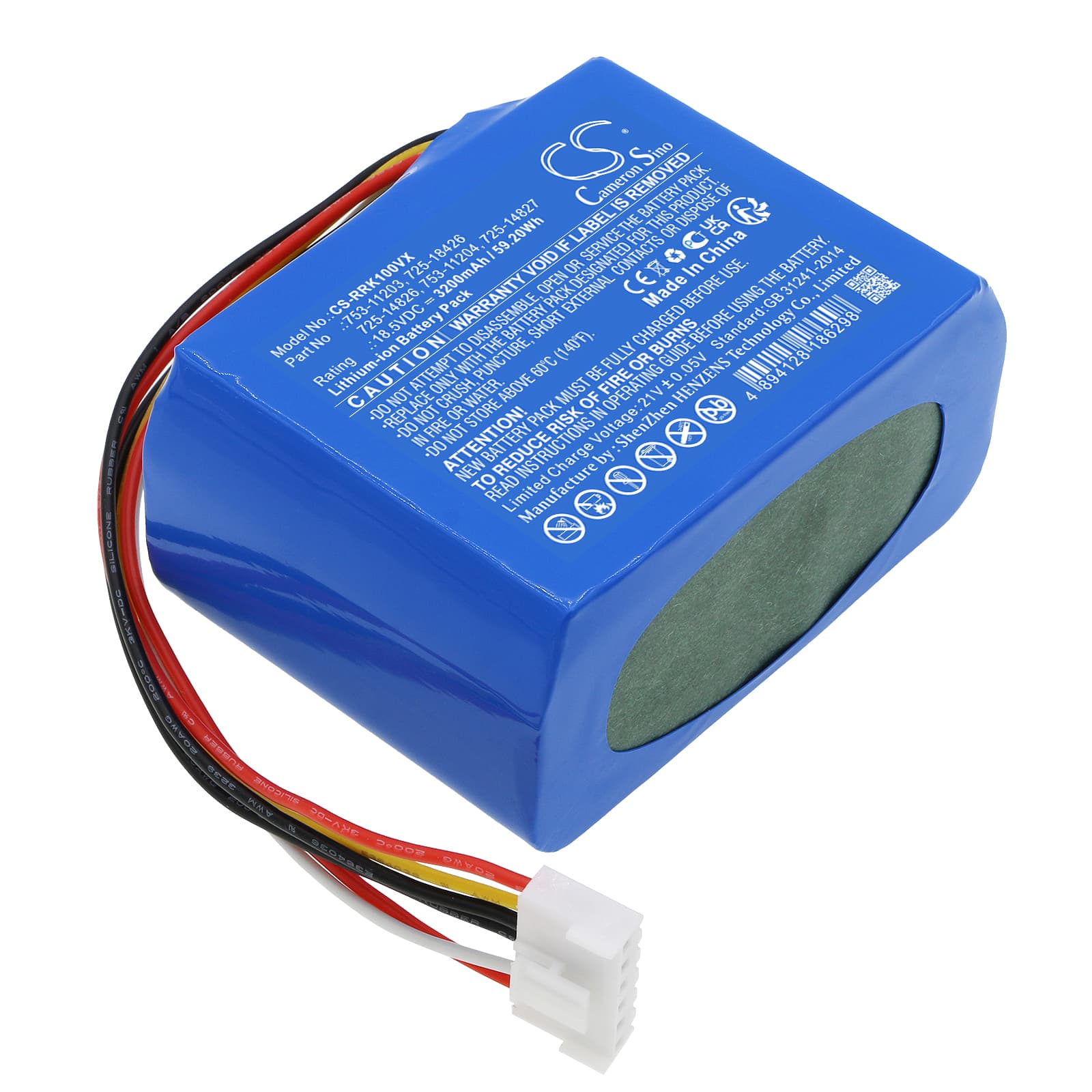 Replacement Battery for Friendly Robotics RK1000 Robomow - CS-RRK100VX-1.jpg