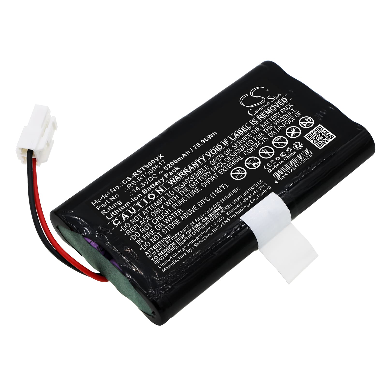 Replacement Battery for Rowenta Smart Force Cyclonic RR8021 - CS-RST900VX-1.jpg