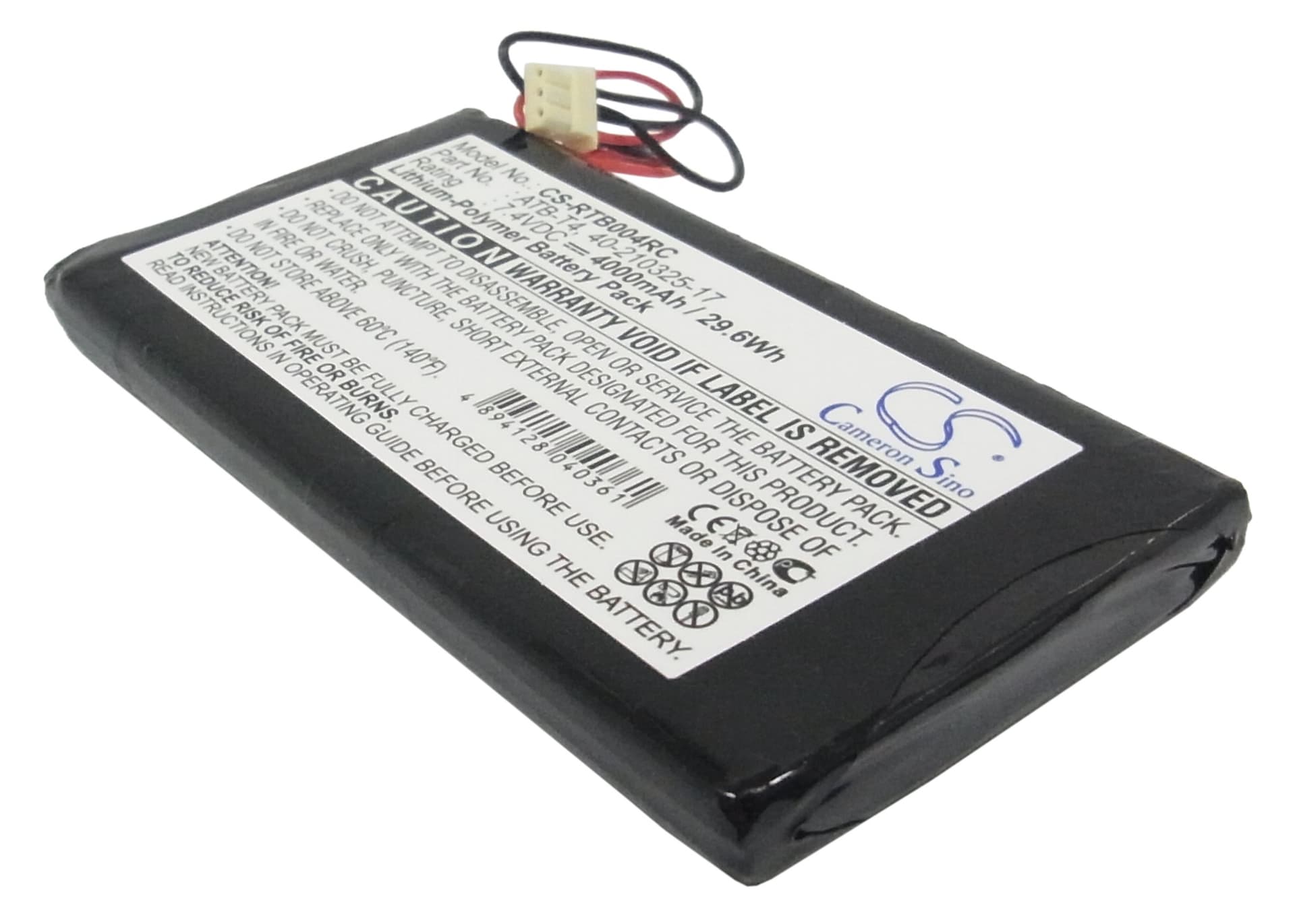 Replacement Battery for RTI T4