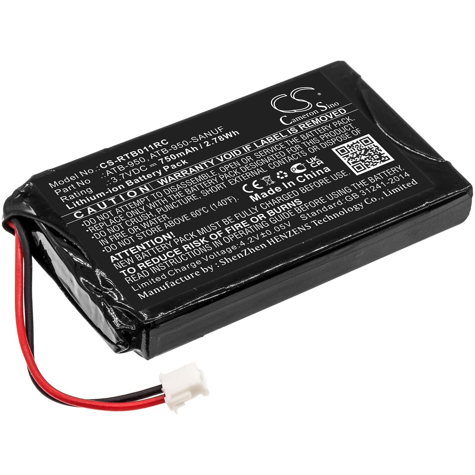 Replacement Battery for RTI T1 - CS-RTB011RC-1.jpg