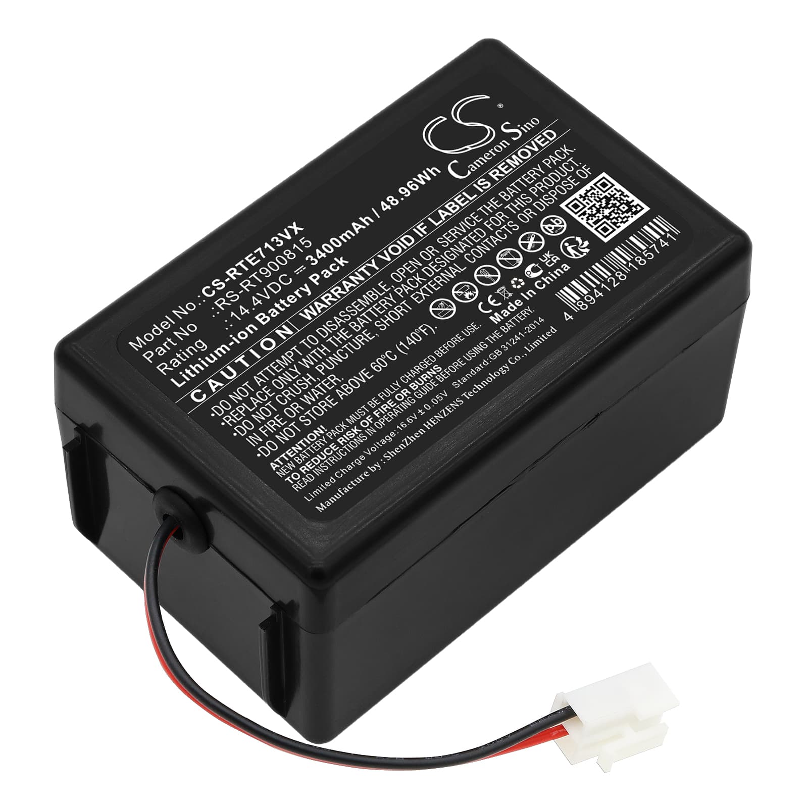 Replacement Battery for Rowenta RR715 - CS-RTE713VX-1.jpg
