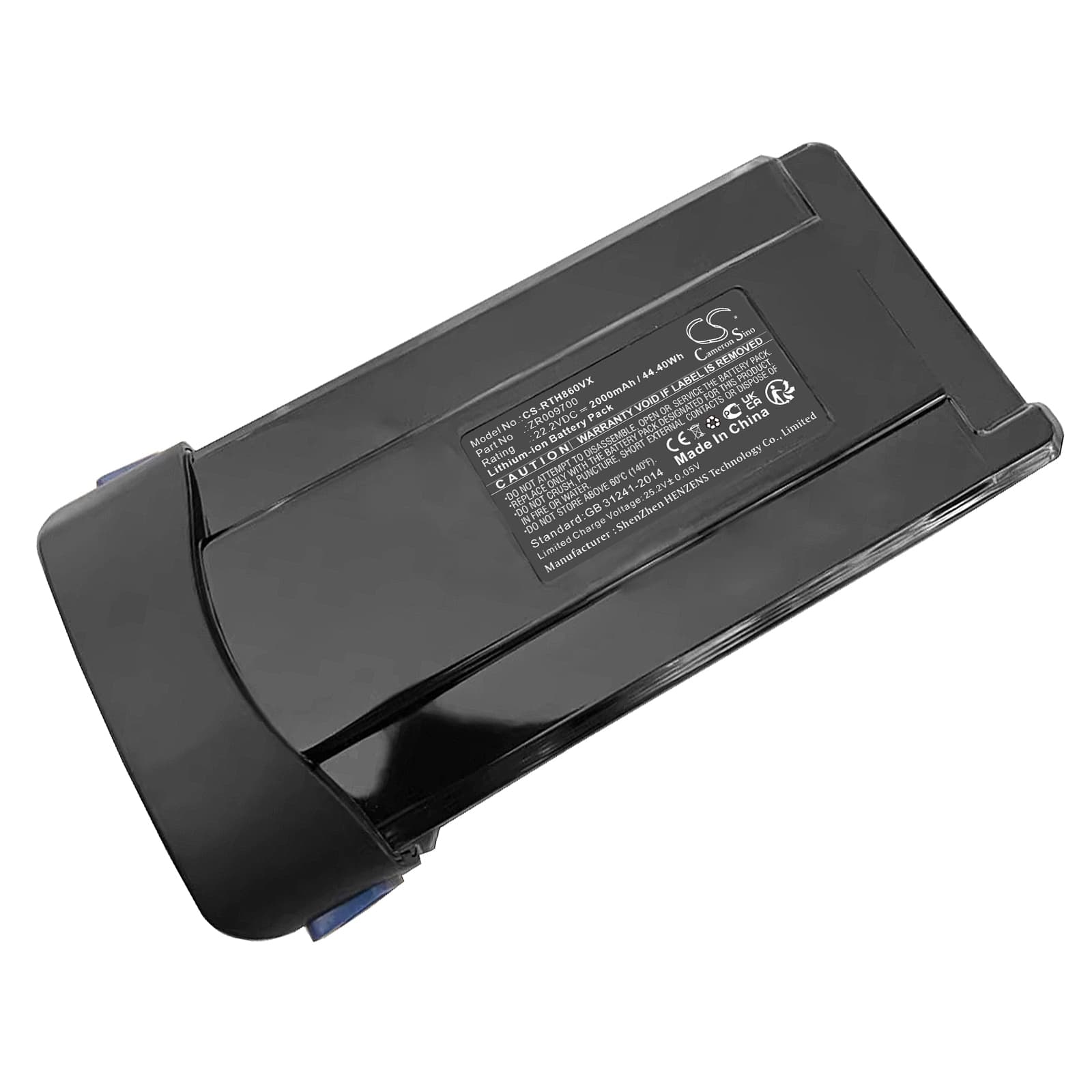 Replacement Battery for Tefal TY 9639 WO - CS-RTH860VX-1.jpg