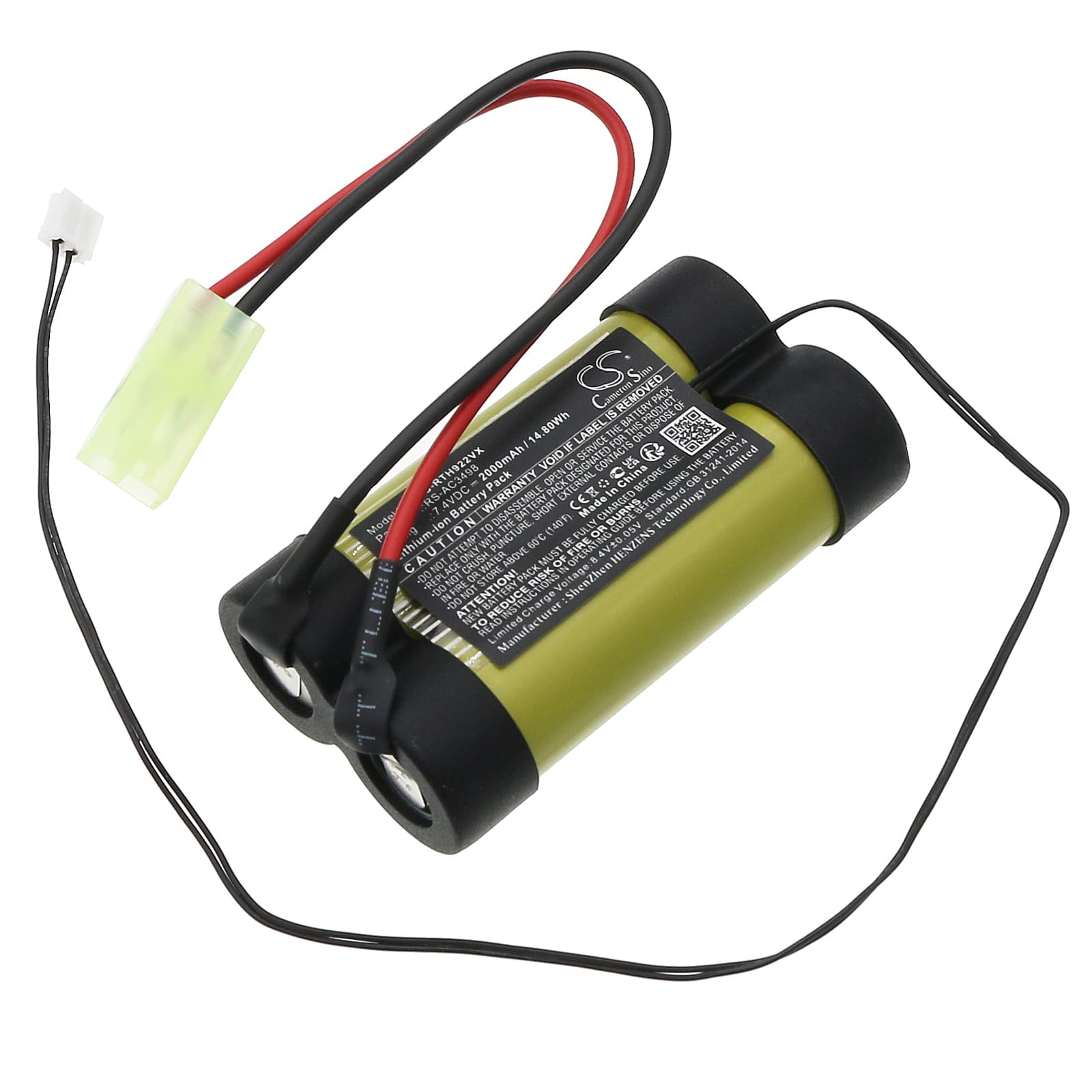 Replacement Battery for Rowenta AC922701/9A0 - CS-RTH922VX-1.jpg