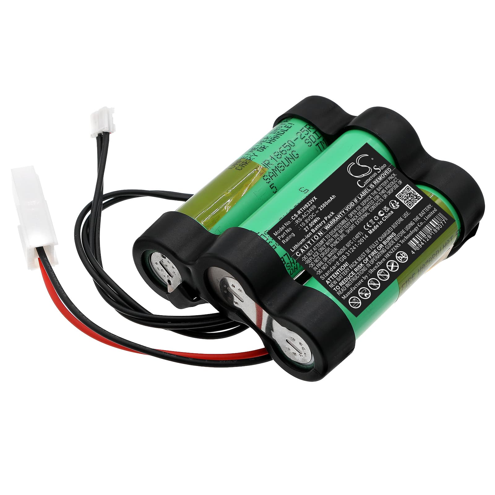 Replacement Battery for Rowenta AC923501 - CS-RTH923VX-1.jpg