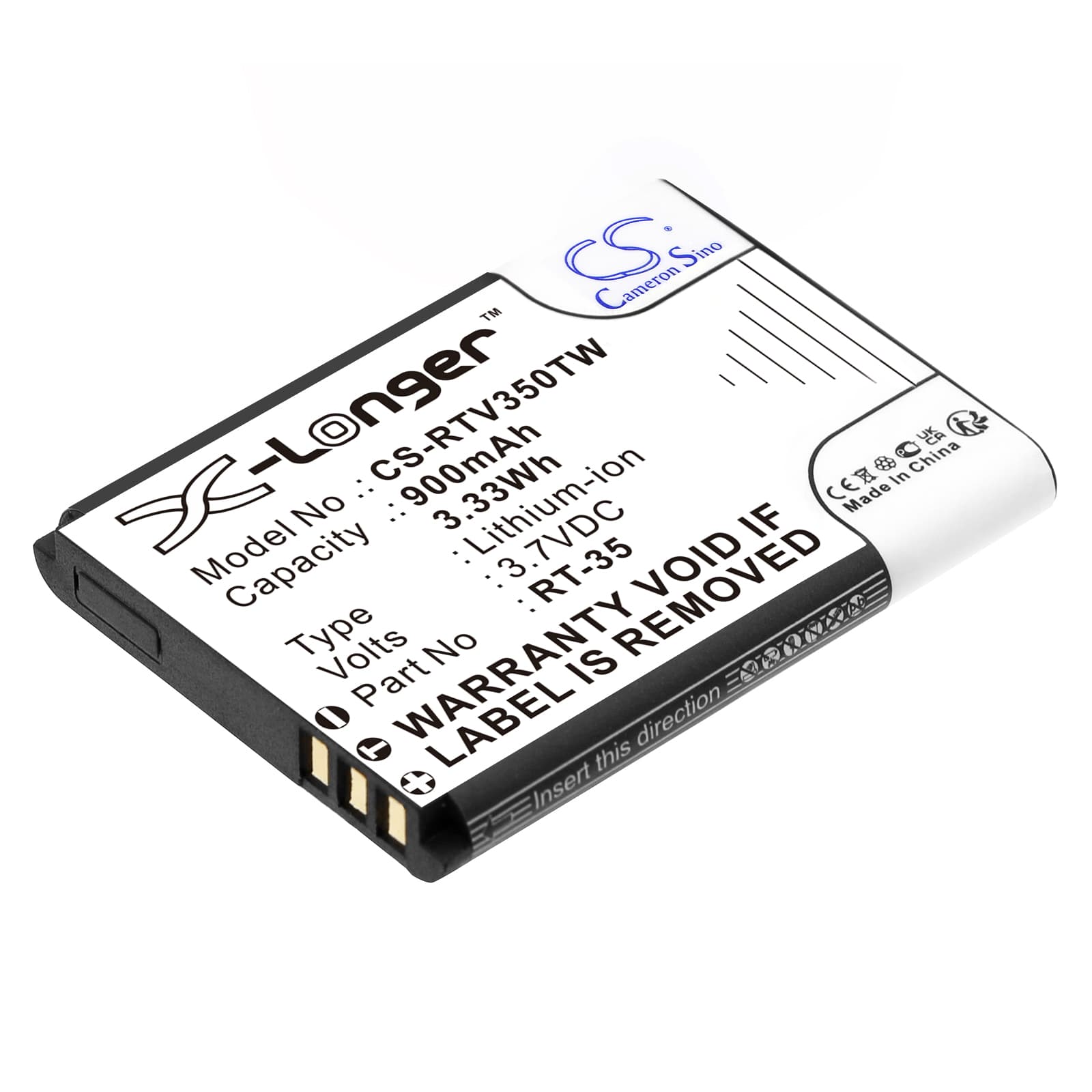 Replacement Battery for Retevis RT35 - CS-RTV350TW-1.jpg