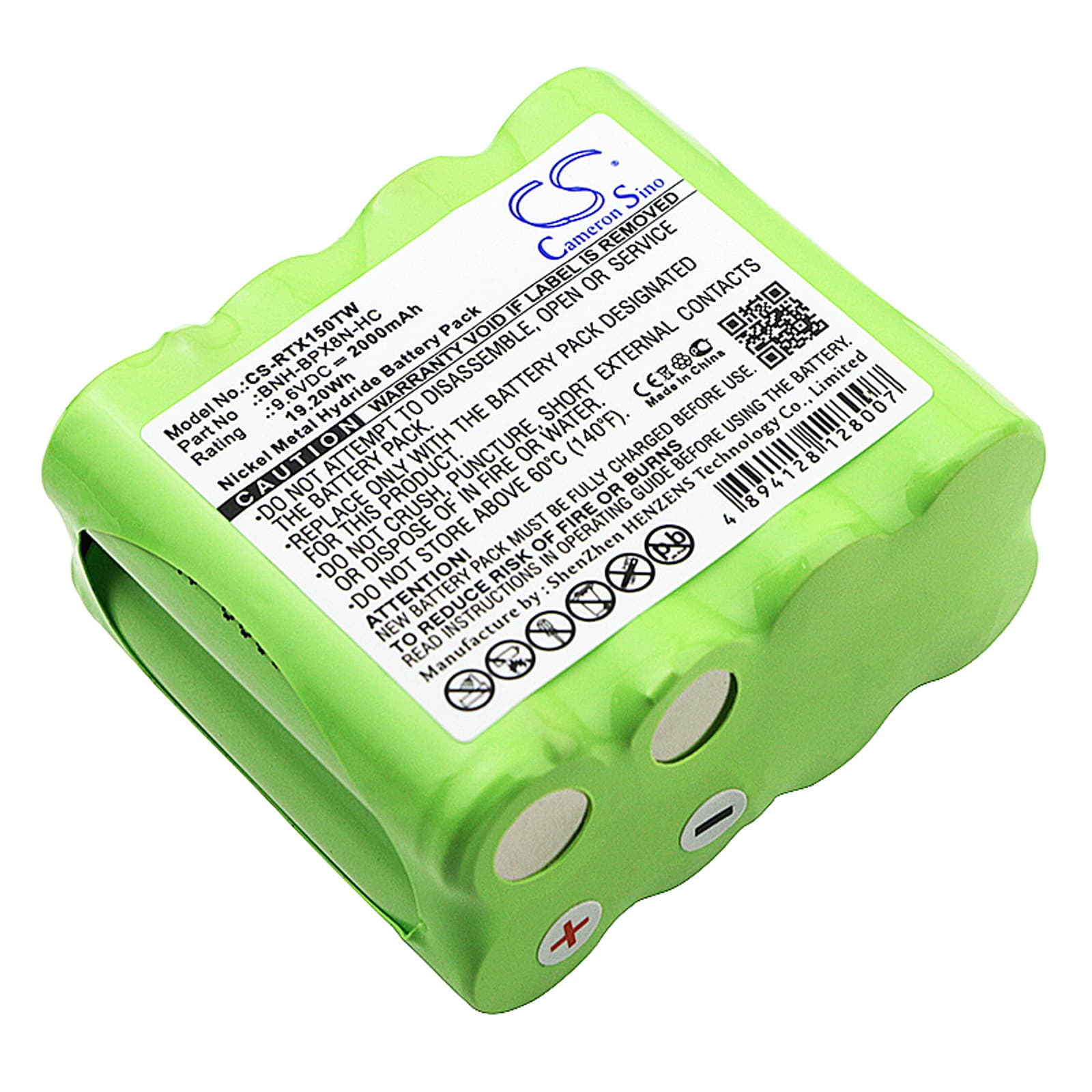 Replacement Battery for Ritron Patriot RTX150 - CS-RTX150TW-1.jpg