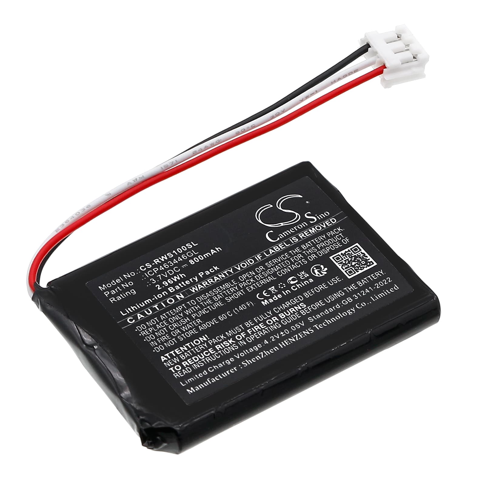 Replacement Battery for Red Witch Seven Sisters - CS-RWS100SL-1.jpg