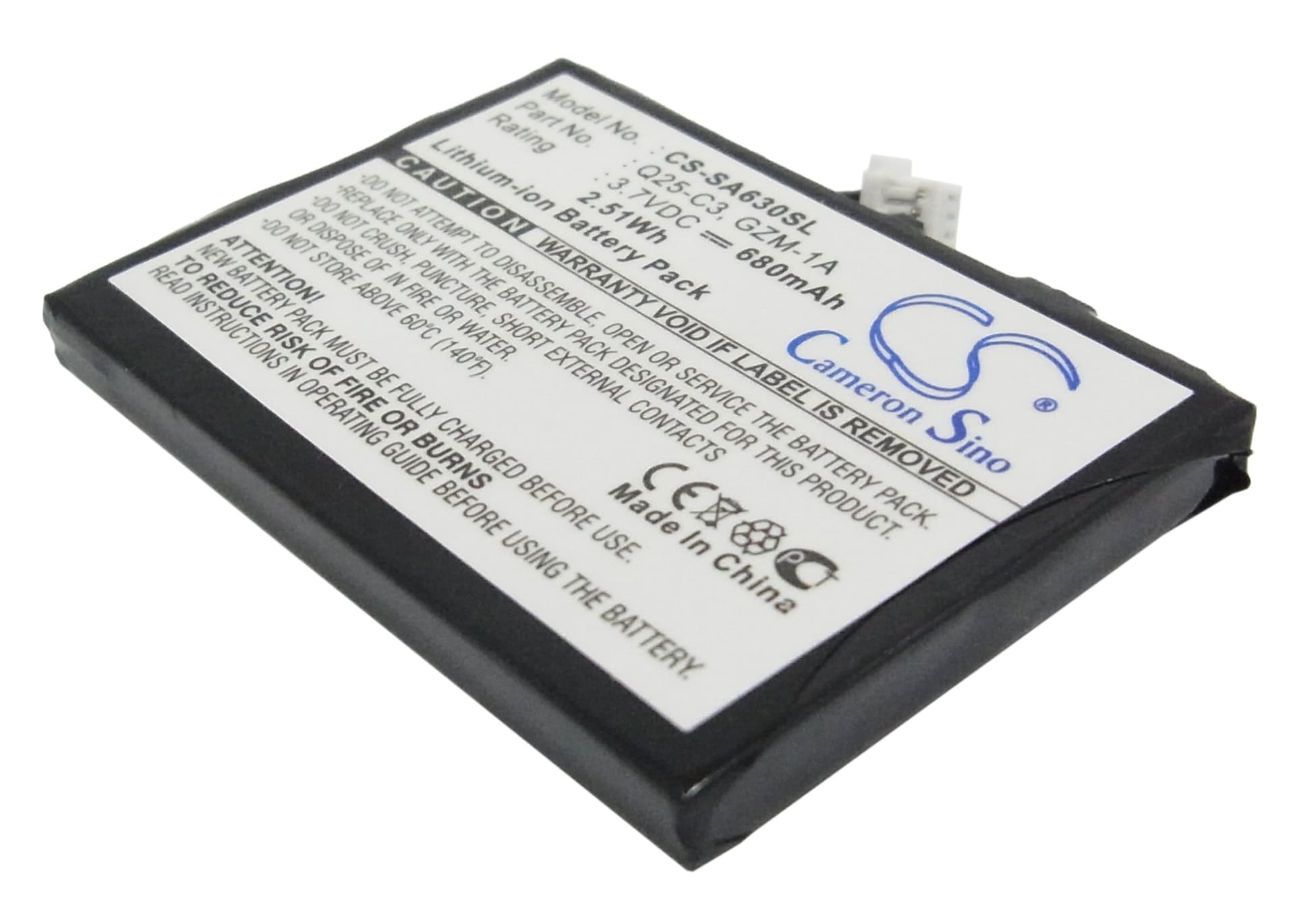 Replacement Battery for Philips GoGear HDD6330 30GB - CS-SA630SL-1.jpg