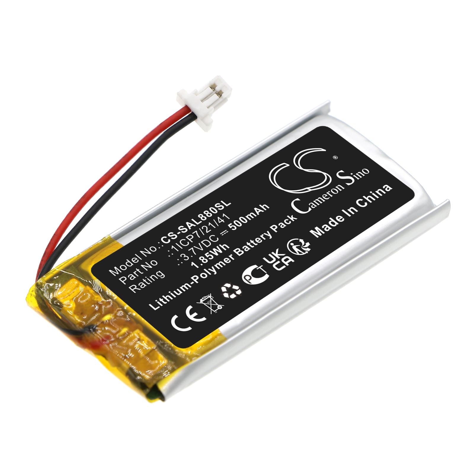 Replacement Battery for Samson Airline 88 Fitness - CS-SAL880SL-1.jpg