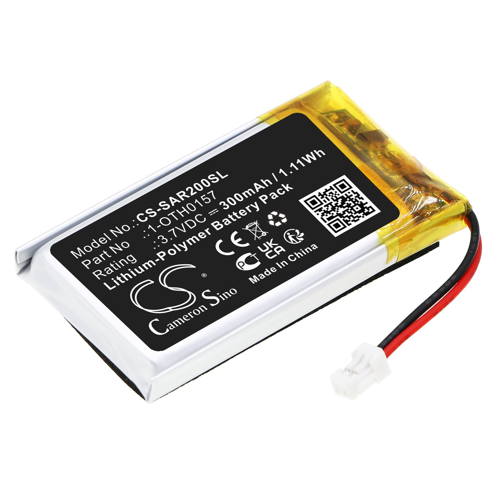 Replacement Battery for Samson Swar2 Airline - CS-SAR200SL-1.jpg