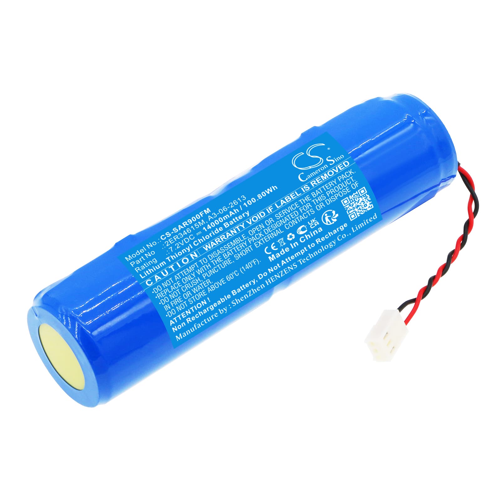 Replacement Battery for Radio Beacon SAR-9 - CS-SAR900FM-1.jpg