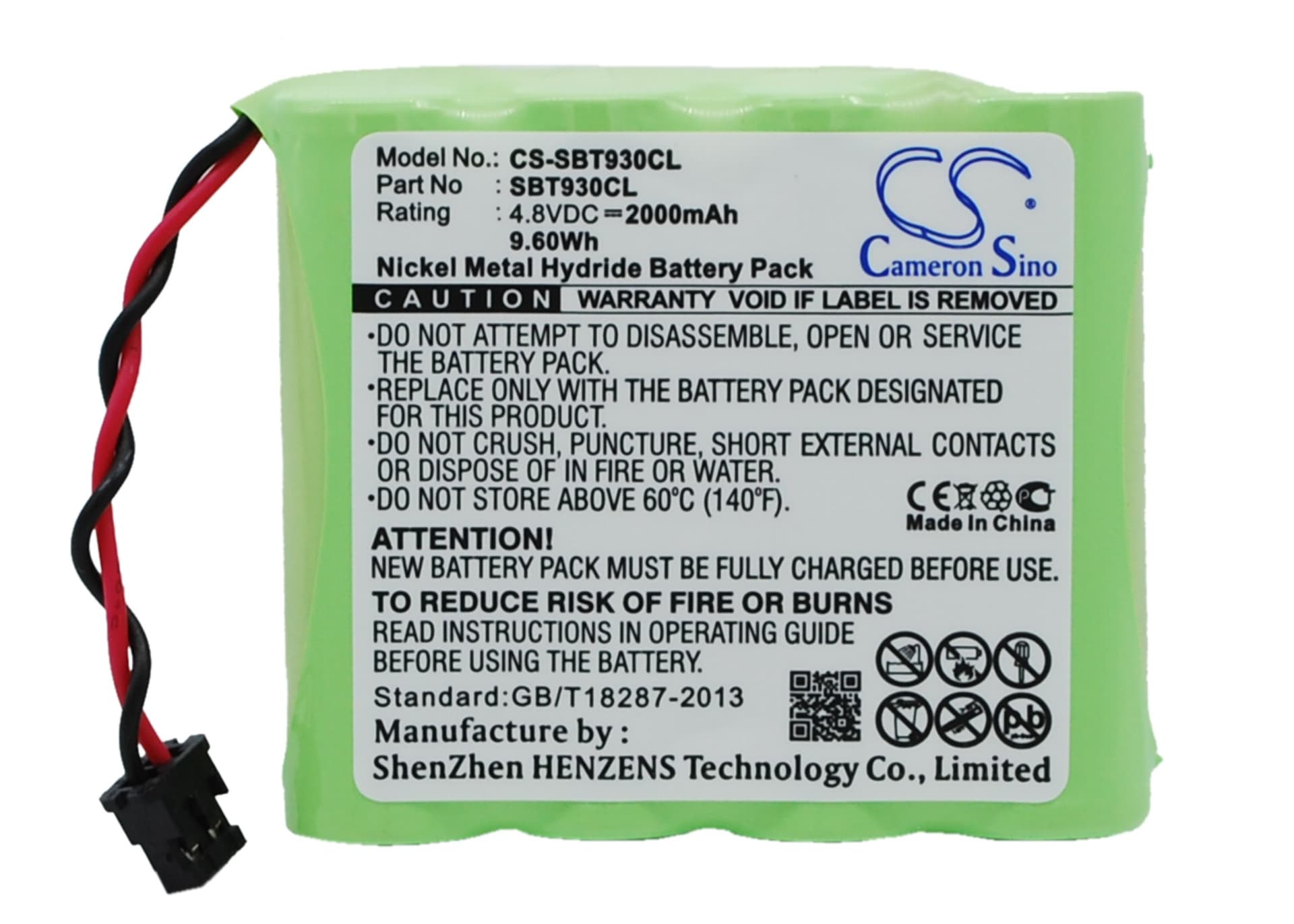 Replacement Battery for Albrecht AE930 - CS-SBT930CL-1.jpg