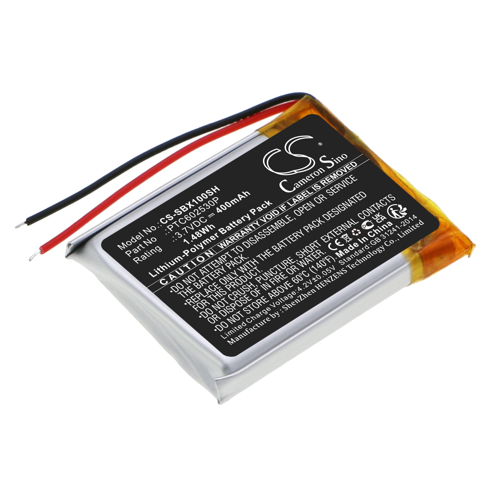 Replacement Battery for Suunto X10 GPS Watch - CS-SBX100SH-1.jpg