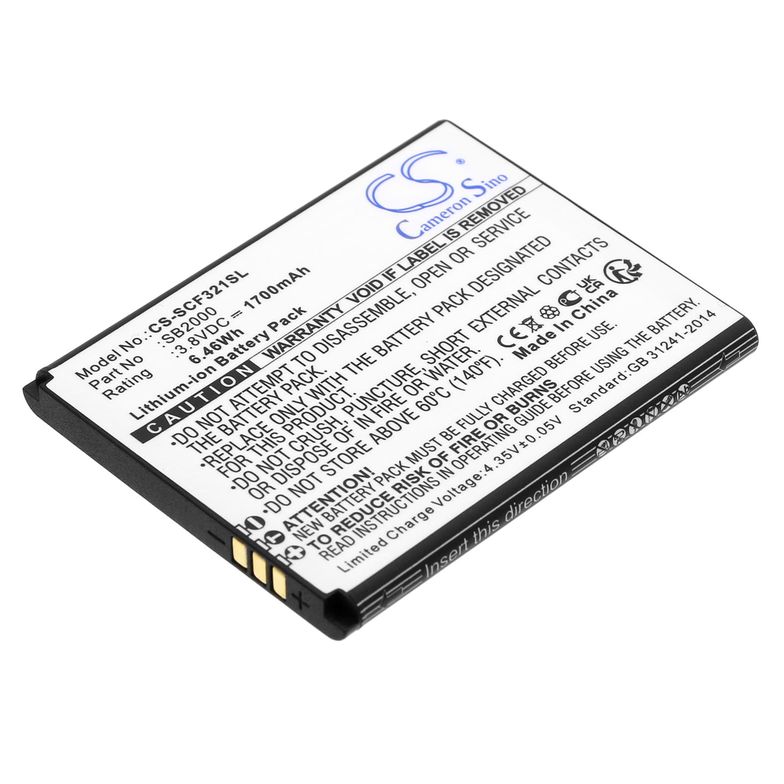 Replacement Battery for Schok Flip SC3218T - CS-SCF321SL-1.jpg