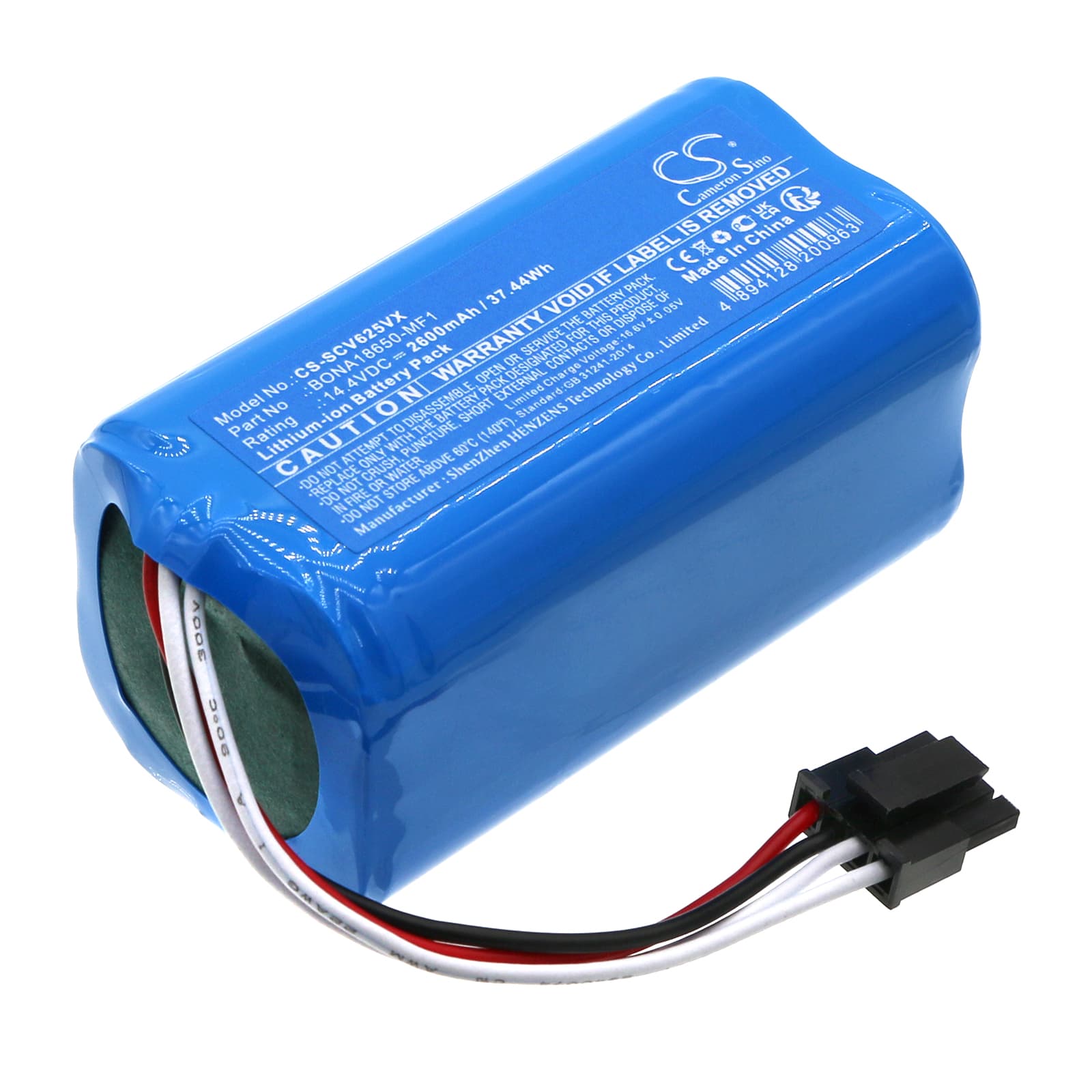Replacement Battery for Sencor SRV 6250 - CS-SCV625VX-1.jpg