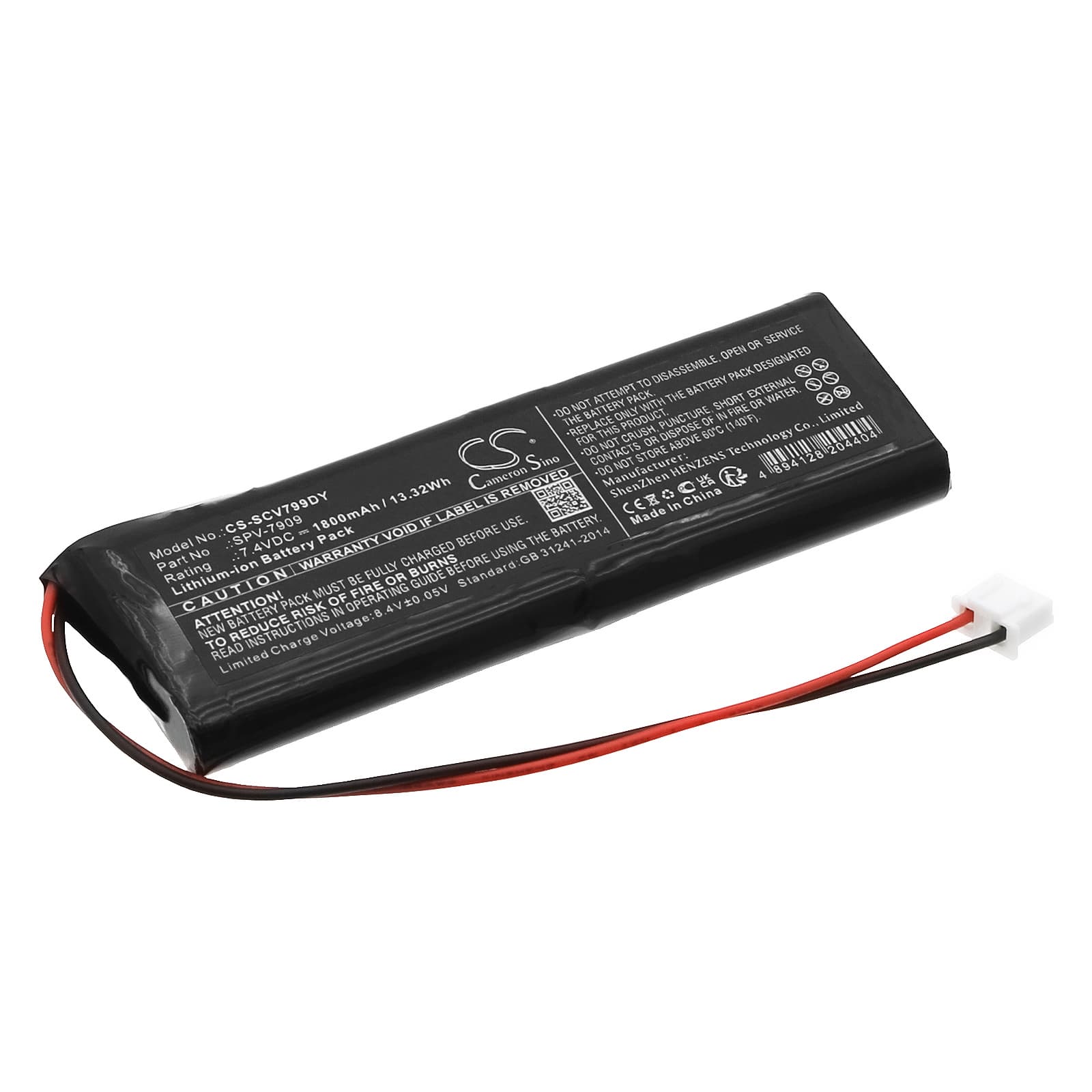 Replacement Battery for Sencor SPV7909 - CS-SCV799DY-1.jpg