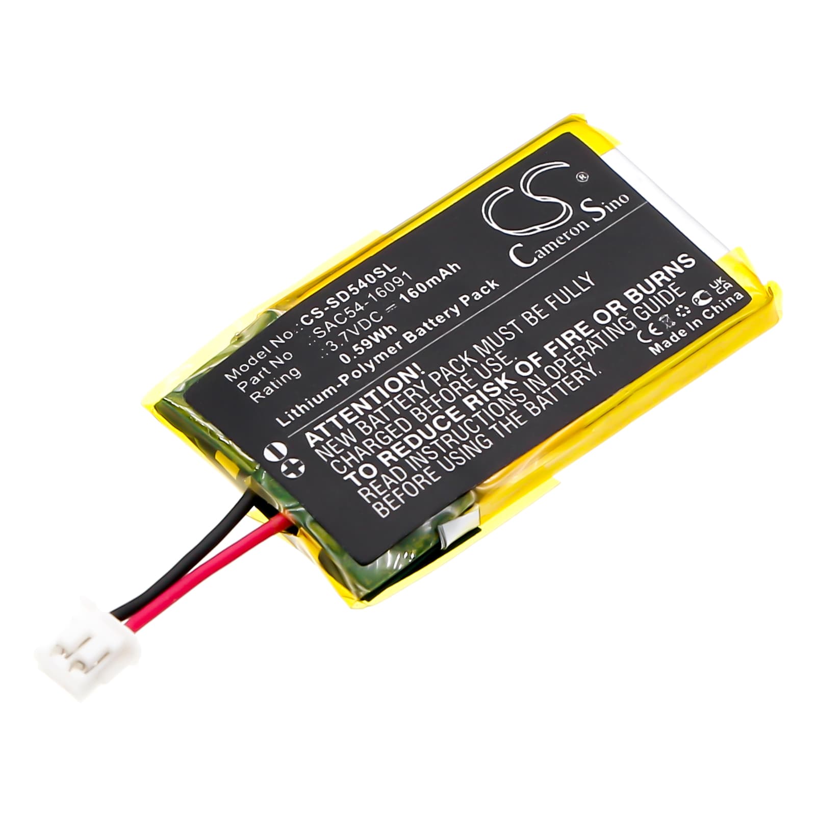 Replacement Battery for SportDog SBC-R SportDog Bark Collar - CS-SD540SL-1.jpg