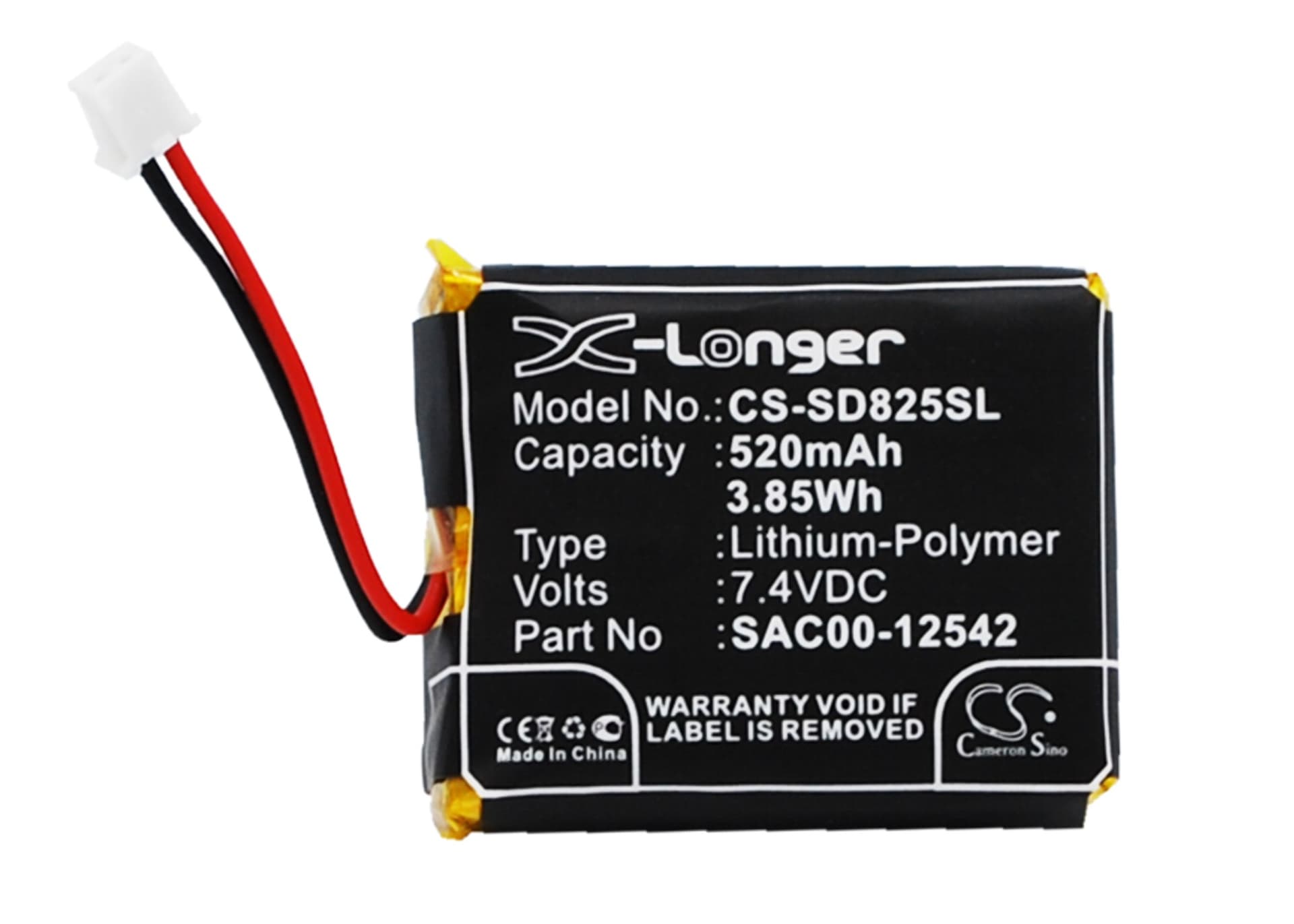 Replacement Battery for SportDog SD-1825 SportHunter - CS-SD825SL-1.jpg