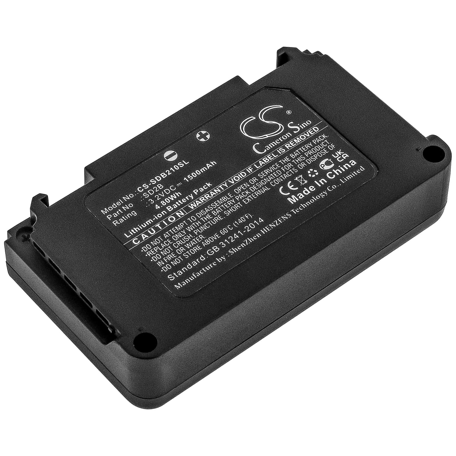 Replacement Battery for Sony MAMEN MD2 - CS-SDB210SL-1.jpg