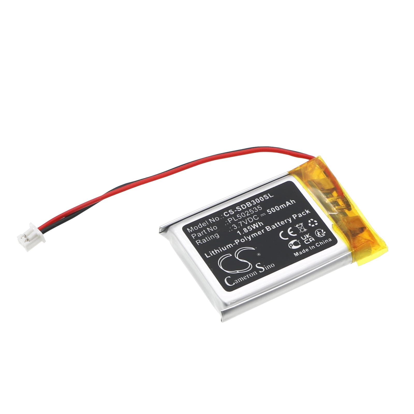 Replacement Battery for SimpliSafe SSDB3 - CS-SDB300SL-1.jpg