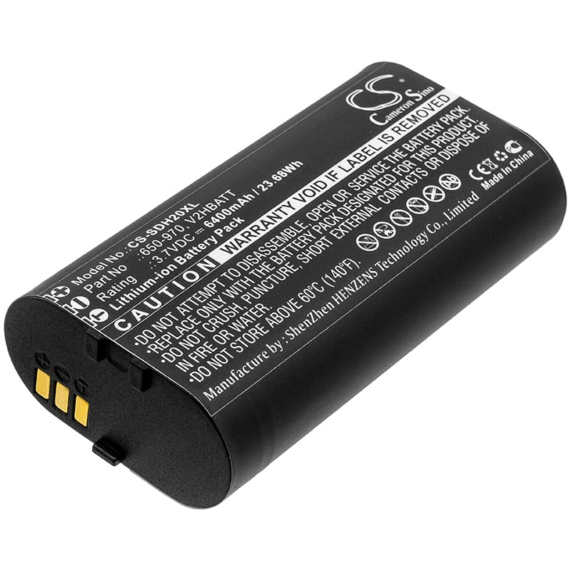 Replacement Battery for SportDog TEK 2.0 GPS handheld - CS-SDH20XL-1.jpg