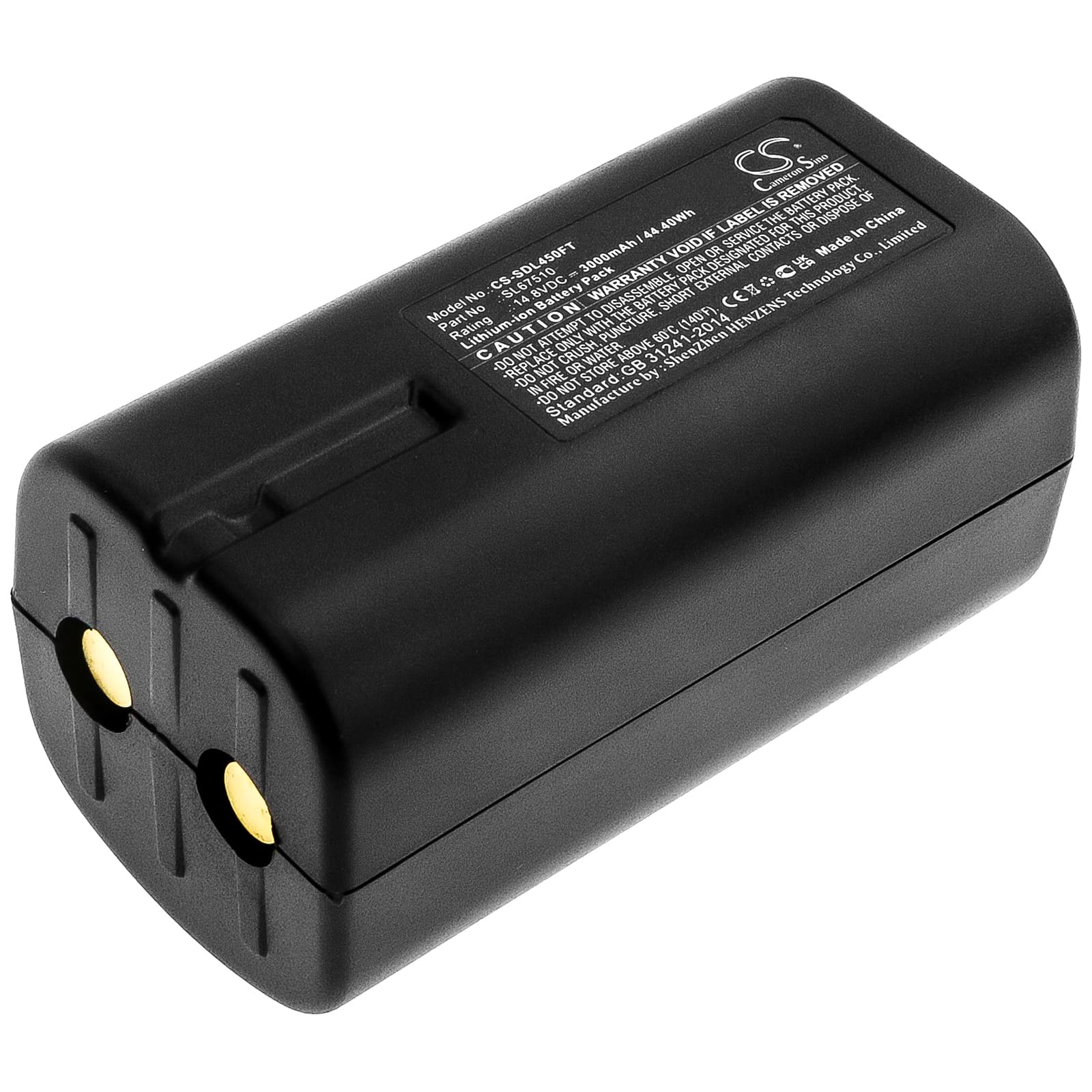 Replacement Battery for SeaLife Sea Dragon 4500 - CS-SDL450FT-1.jpg
