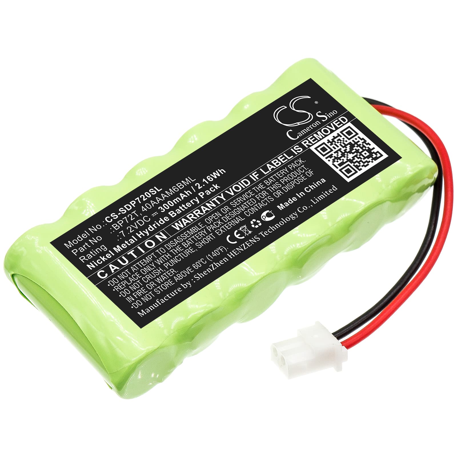 Replacement Battery for Dogtra Deluxe Bird Launcher Transmitter - CS-SDP720SL-1.jpg