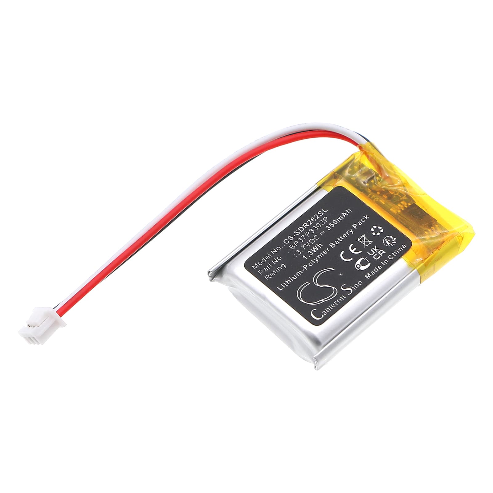 Replacement Battery for Dogtra 280C Receiver - CS-SDR282SL-1.jpg