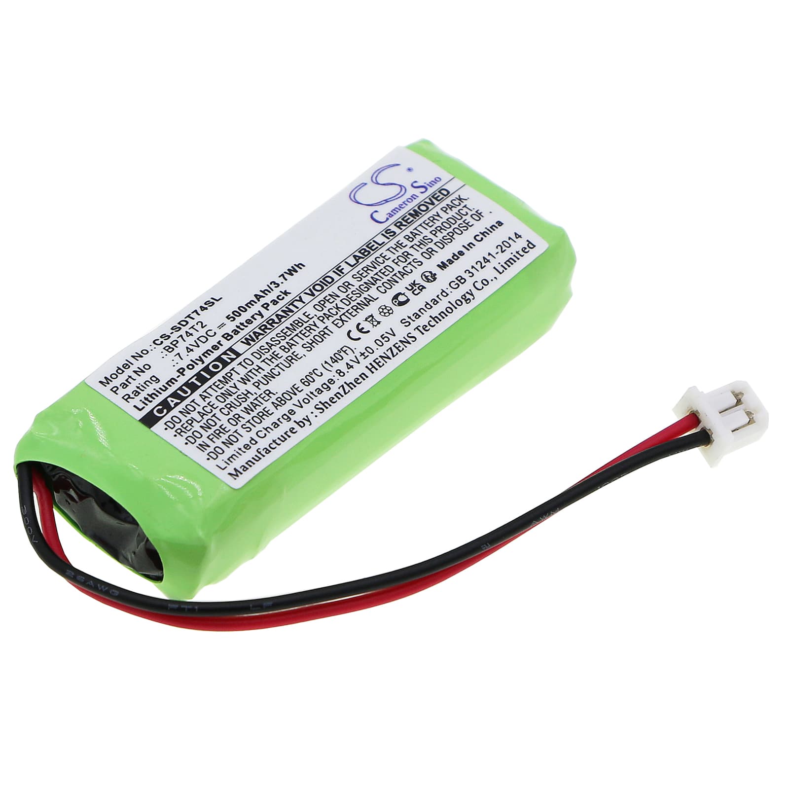 Replacement Battery for Dogtra Transmitter 2300NCP - CS-SDT74SL-1.jpg