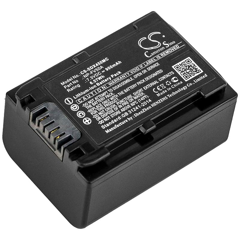 Replacement Battery for Sony FDR-AX40 - CS-SDX450MC-1.jpg